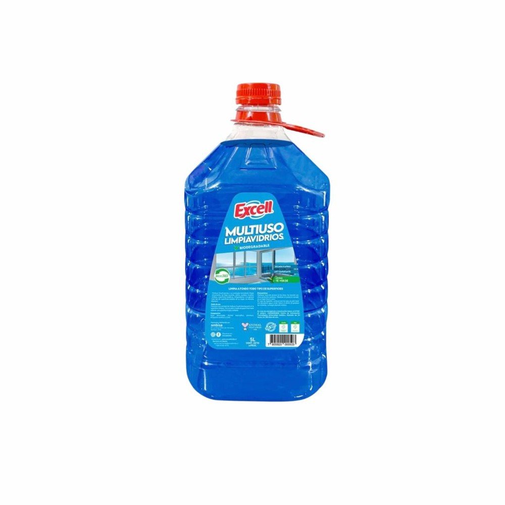 Liquido Limpiavidrios Multiuso Excell Bidón 5 LT